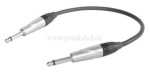 Klinkenstecker 6,3mm mono  auf Klinkenstecker 6,3mm mono  ( DAP X-type )  "professional"