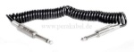 Patchkabel-Spiralkabel Klinkenstecker 6,3mm mono