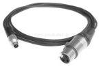 Subminiatur Stecker auf XLR-Buchse - Kabel SC-Cicada SO-D14 2x0,14qmm