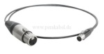 XLR-Buchse Neutrik auf Mini XLR-Buchse Neutrik ( 2x 0,22qmm )